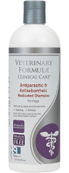 SynergyLabs Veterinary Formula Clinical Care Antiparasitic & Antiseborrheic Medicated Shampoo